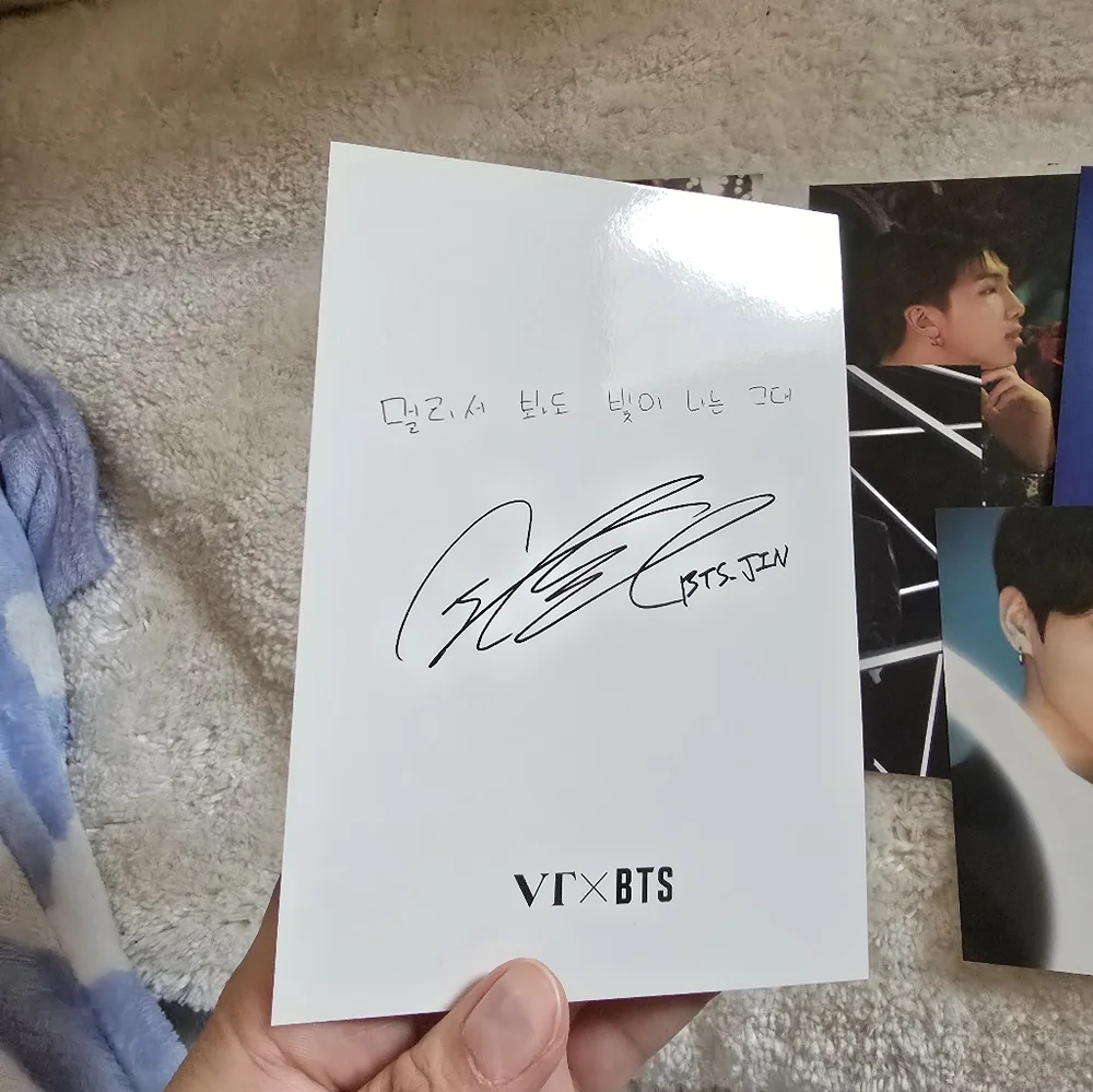 VT x Bts photocard Edition: Elimited.